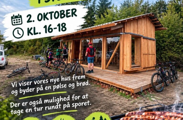 Housewarming – indvielse af vores nye hus – Systofte Grusgrav